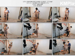 随心原创_舞蹈生陈雅熙 高吊腿的一字马