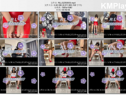 RLL工作室_红白皮裙拘束 内入td 单手套 手脚铐 眼罩口球