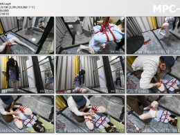 HUI原创_潼潼惨遭迫害 吊缚虐膝 ZDB强高 踩踏 绝望挣扎哭喊