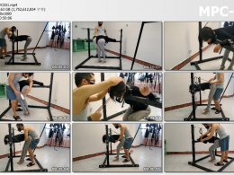 浅浅原创_金属拘束架系列01 这样固定小嘴和pp高度刚刚好 你喜欢吗