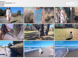 Raymond原创_精品户外 在国外带妻子在野外和海边玩捆绑