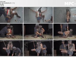 象人工作室_轻语cos麻衣学姐 吸盘拘束TK 股绳吊缚