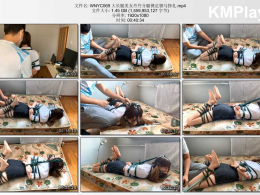 玩奴原创_大长腿美女丹丹分腿裸足驷马挣扎