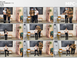 MUMUZI原创_我的老师系列 栗子连体衣 紧身裤绑在凳子上挣扎 棒棒震动 口球堵嘴