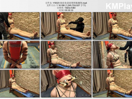 一绳所爱_陈依依老虎凳铁链捆绑