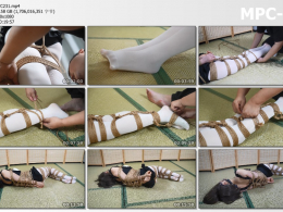 象人工作室_小0-白丝女仆 紧密捆绑的练习作品