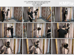 随心原创_杨蕊羞羞的分腿吊缚折磨