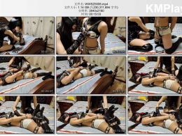 玩物尚志_性感姐妹贞操带金属武装束缚