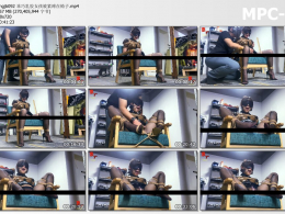 BondageTea绳精病_乖巧乳胶女孩被紧缚在椅子