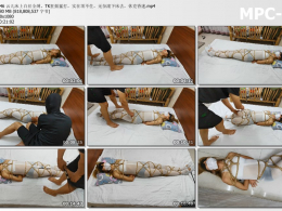 HD飞天原创_云儿床上白丝全缚 TK狂振猛打 实在顶不住 无奈滚下床去 休克昏迷