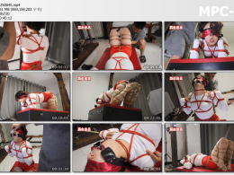 路由工作室_犬缚 企图逃跑的小姐姐 又被抓回来 把她捆成了一只母狗 戴上口枷 鼻钩