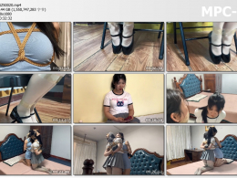 云雀工作室_姐妹惊魂 上集 柳洋 吴晗主演DID剧情片 丝袜姐妹落入坏男人手中惨遭捆绑囚禁蹂躏