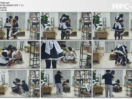 绿帽学院 新手双女仆捆绑拍照 棒棒初尝试 培养新女王