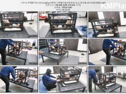 HD飞天原创_悦儿奴电动g拴y具裤穿上禁锢在袖珍铁笼里,电击,快乐棒,鼻勾伺候到GC