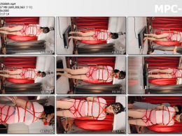 路由工作室_清纯女孩小竹紧缚体验 电控跑步机TD