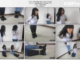 灰鸟原创_捆绑入狱的女孩