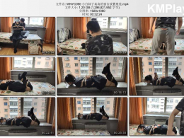 玩奴原创_小白妹子真真的窗台放置展览