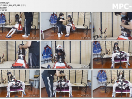 绿帽学院 洛丽塔 LOLITA lo装 baby山药 口枷 口责 M字腿 高强度强制 抽搐