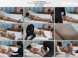 雯莹莹_小雯内衣紧缚，蛇缚驷马缚分腿M字，按摩器强制GC，大尺度PJ调教，连续GC玩哭小雯