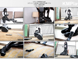 FSS工作室_武装女战士脱出挑战 钥匙与手枪近在眼前 看她如何能逃出生天 手铐 乳胶 专业武装 纯DID逃脱挑战