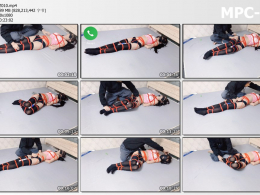 窒物者_放置强高 股绳玩弄TK 胶带封嘴 全身捆绑、无限循环折磨崩溃