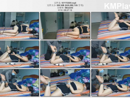 雯莹莹_半夜偷偷躲在小雯的闺房里玩弄小雯，隔壁就有家人在睡觉心跳加速的游戏，扎带+胶带驷马捆绑震动，丝巾蒙眼