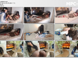 绳欲Club_岚岚03双人羞耻姿势固定强g放置 丝袜堵嘴 女调女 白丝踩脸 沉浸式第一视角