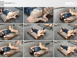 涵涵特辑_被固定在器具上的女人可以被随意使