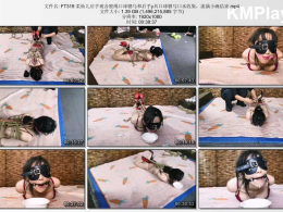 HD飞天原创_柔仙儿后手观音股绳口球驷马和后手y具口球驷马口水收集，流满小碗结束