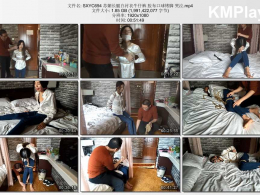 随心原创_苏媚长腿白衬衣牛仔裤 胶布口球铐脚 哭泣