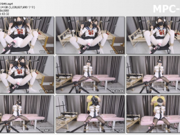 绿帽学院 暑期快乐 白丝勒嘴 多膜包头 拉链头套