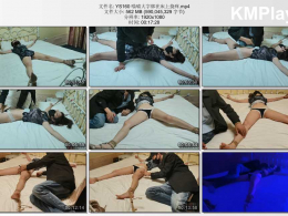 一绳所爱_喵喵大字绑在床上挠痒