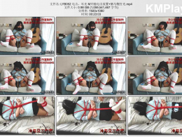 冷少与贝娘_电击，耳光 M开腿电击放置+驷马鞭打光