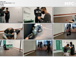 浅浅原创_小脚极限掰弯缠绕胶带