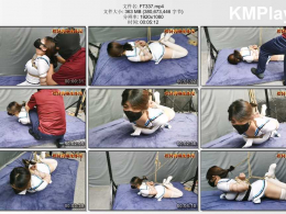 HD飞天原创_云婉儿是新模特又是新母犬，五花紧缚勒晕后驷马放置，超级享受的感觉