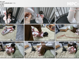 HUI原创 绑成大闸蟹 试试TD舒服还是PJ舒服 超羞耻姿势