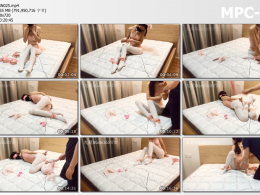 九尾少女_调皮的兔女郎玩自缚