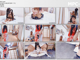 窒物者_小G的和服捆绑很惊艳 肉丝 白棉袜 过膝袜藤条鞭打