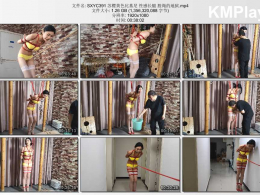 随心原创_苏樱黄色比基尼 性感长腿 股绳的地狱