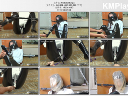 FSS工作室_July小姐姐的拘束服TKbp游戏 乳胶衣 紧身衣 拘束服 M字开脚 TK 强膏 BP ZX游戏 窒吸 多重膏潮 呼吸头套