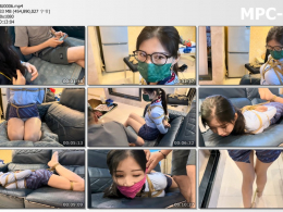 LAMU原创_美女下班后的游戏