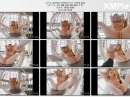 Coshibari绳次元_体操服+白丝 吊篮缚