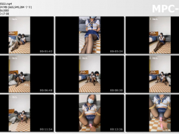 MUMUZI原创_栗子小姐姐性感黑丝水手的捆绑调教