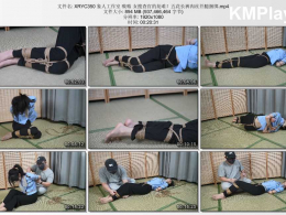 象人工作室 嗷嗷 女搜查官的劫难！五花长裤肉丝并腿捆绑