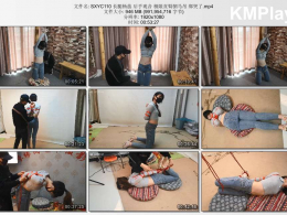 随心原创_长腿杨蕊 后手观音 极限直臂驷马吊 绑哭了