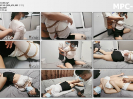 象人工作室_02小秋标准日式 捆绑过程中要求不停的袭胸 最后脱掉衣物内衣出境