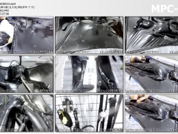 Lebao工作室_【漫画变现实系列II】弟弟被姐姐关在特制漏唧口塞真空床假阴头套M男电击抽打多次榨取无助挣扎