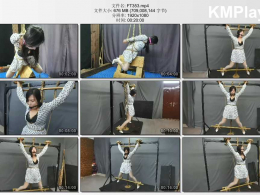 HD飞天原创_李然竞敢挑战木马和拘束架2小时放置，被折磨的B疼了7天7夜，挑战能否成功