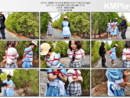 一绳所爱_初次体验捆绑的女孩户外做任务