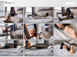 集梦原创_纯捆绑挣扎 高跟